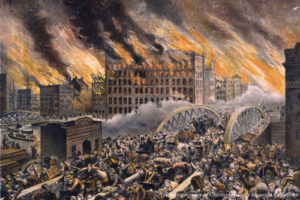 Chicago Great Fire 1871 - courtesy of Chicago History Museum