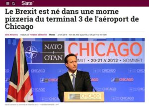 Slate : le Brexit est né à Chicago (via HelloChicago.fr)