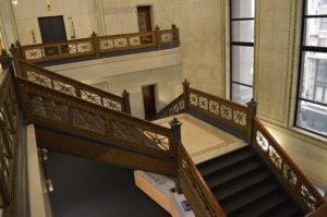 Escaliers du Cultural Center de Chicago