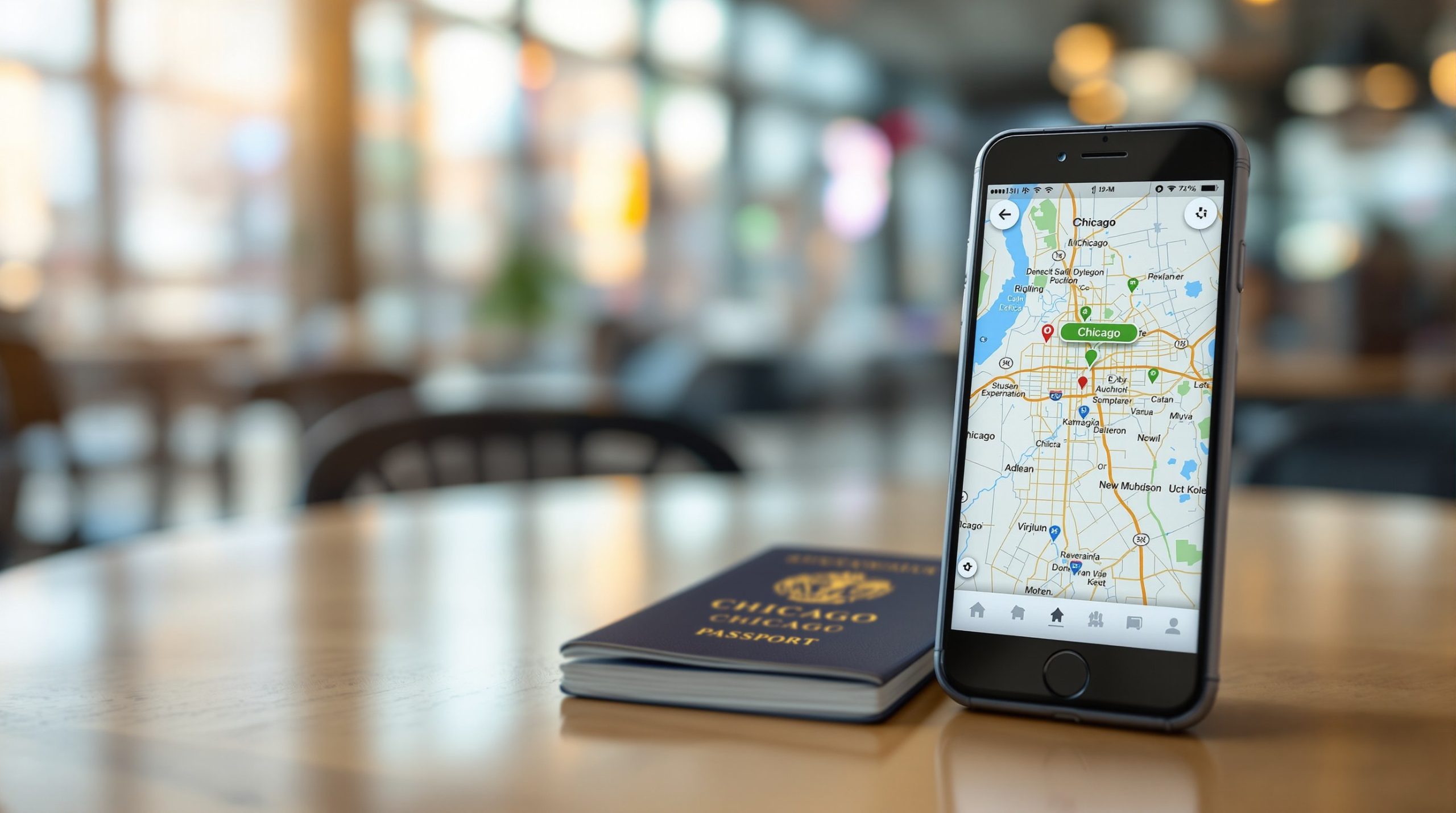 eSIM et Internet aux États-Unis : préparer son téléphone pour un city trip - photo éditoriale réaliste sans texte