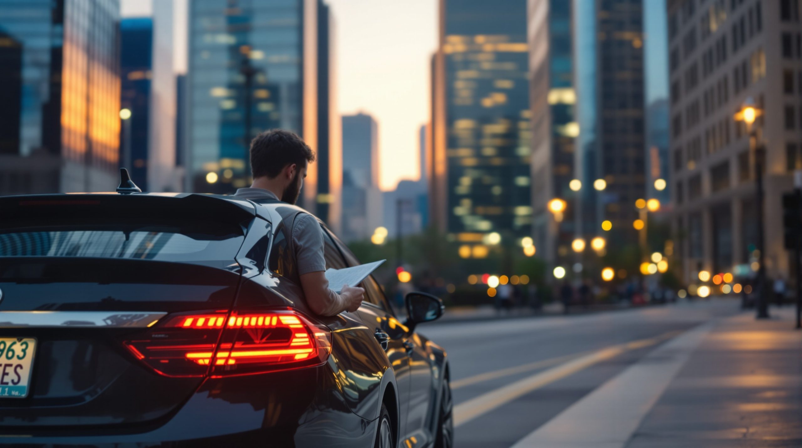 Louer une voiture aux États-Unis en city trip : utile ou piège à Chicago ? - photo éditoriale réaliste sans texte