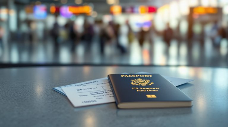 Contrôle frontière aux États-Unis : préparer ESTA, douane et arrivée sans stress - photo éditoriale réaliste sans texte